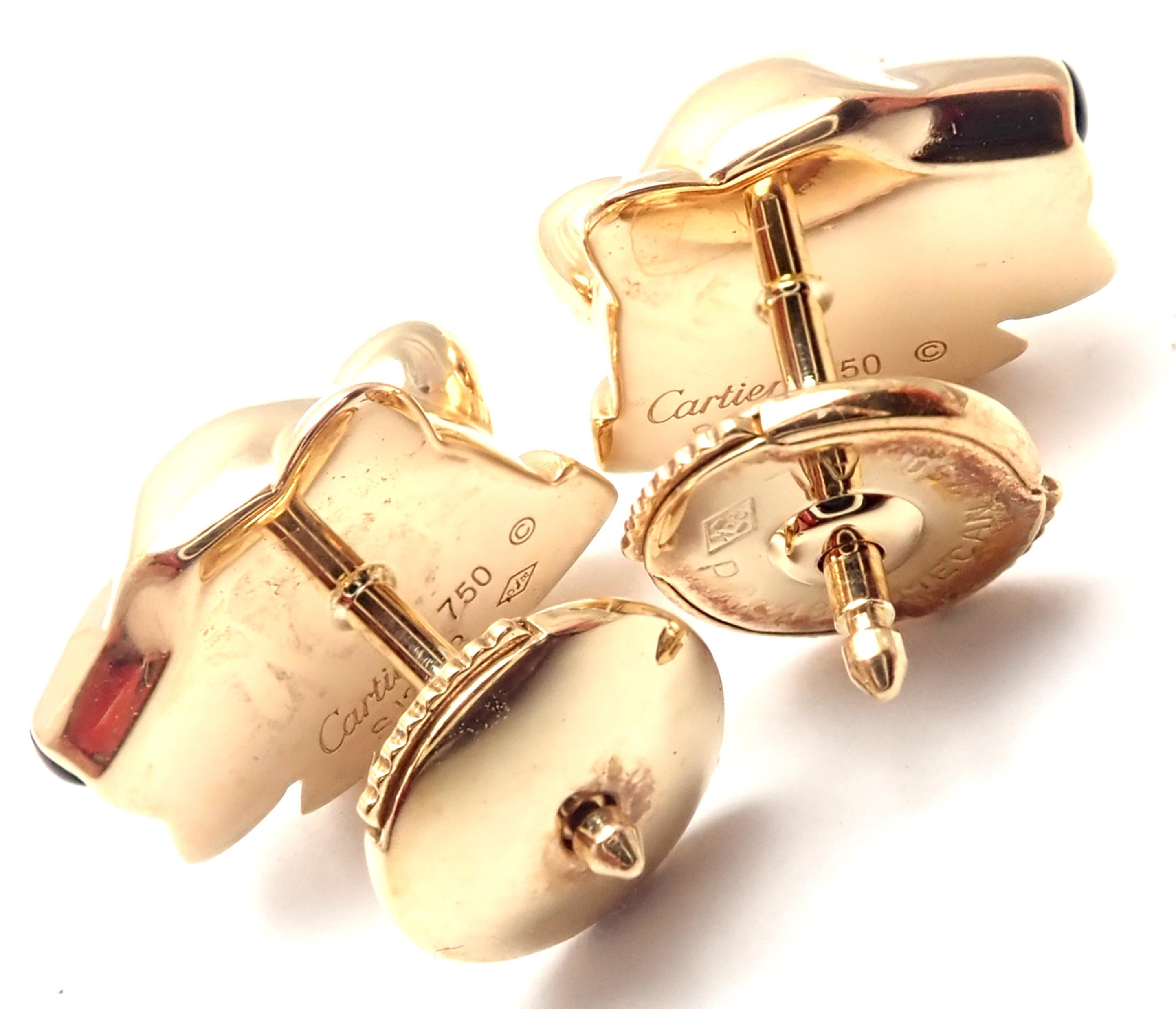 cartier panthere earrings