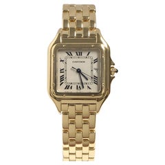Cartier Panther Ref 1060 Large Yellow Gold Quartz Wrist Watch