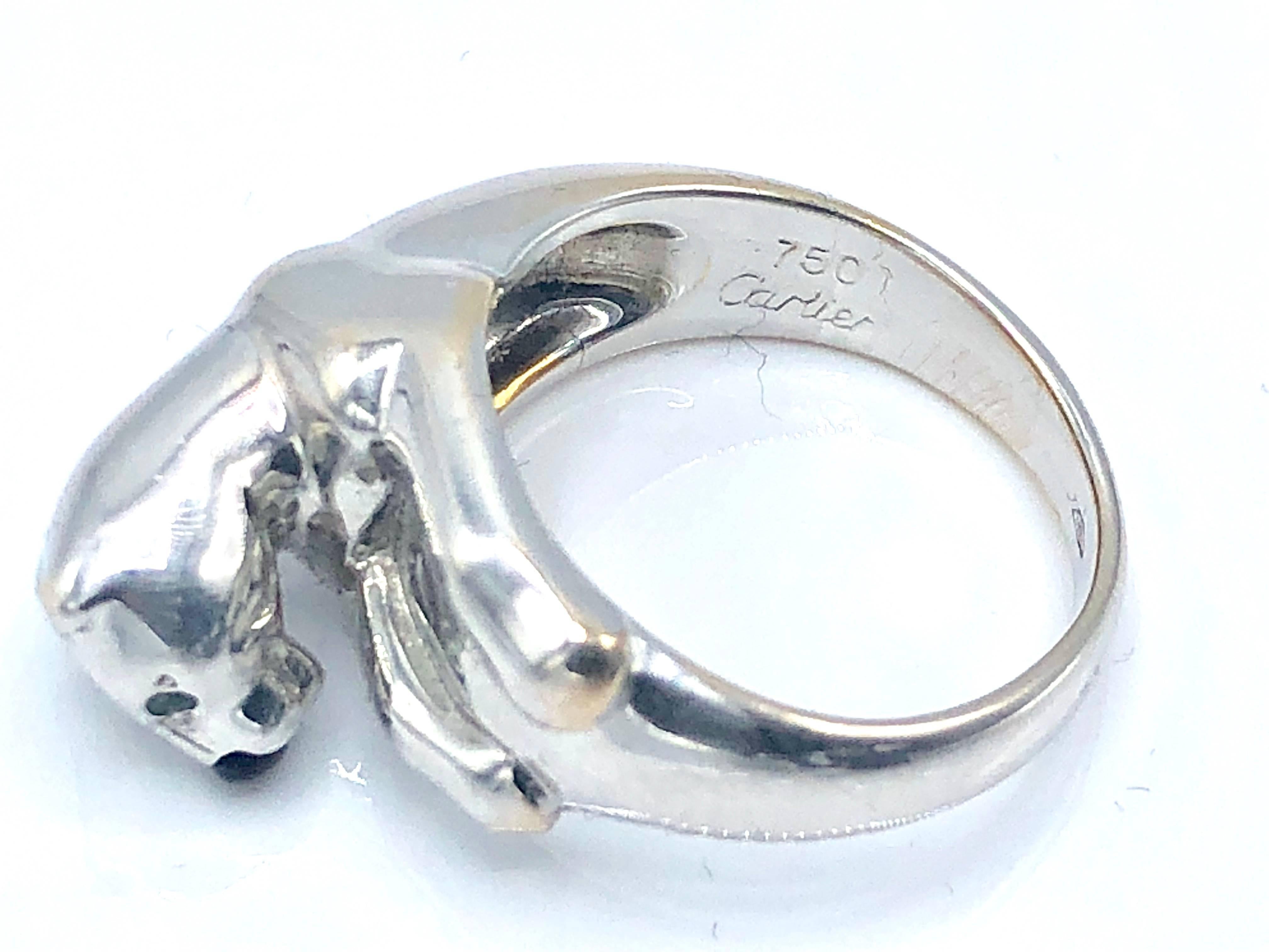 cartier panther rings