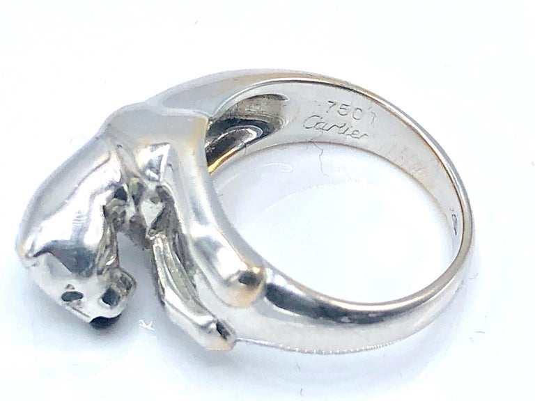 Cartier Panther Ring For Sale at 1stdibs