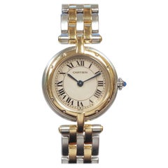 Cartier Panther Ronde Ladies Gold and Steel Quartz Wristwatch