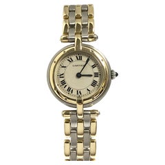 Cartier Panther Ronde Steel and Gold Ladies Quartz Wrist Watch