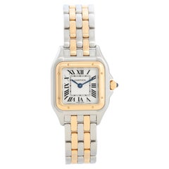 Cartier Panther Small 2-Tone Steel & Gold Panther Watch 4023