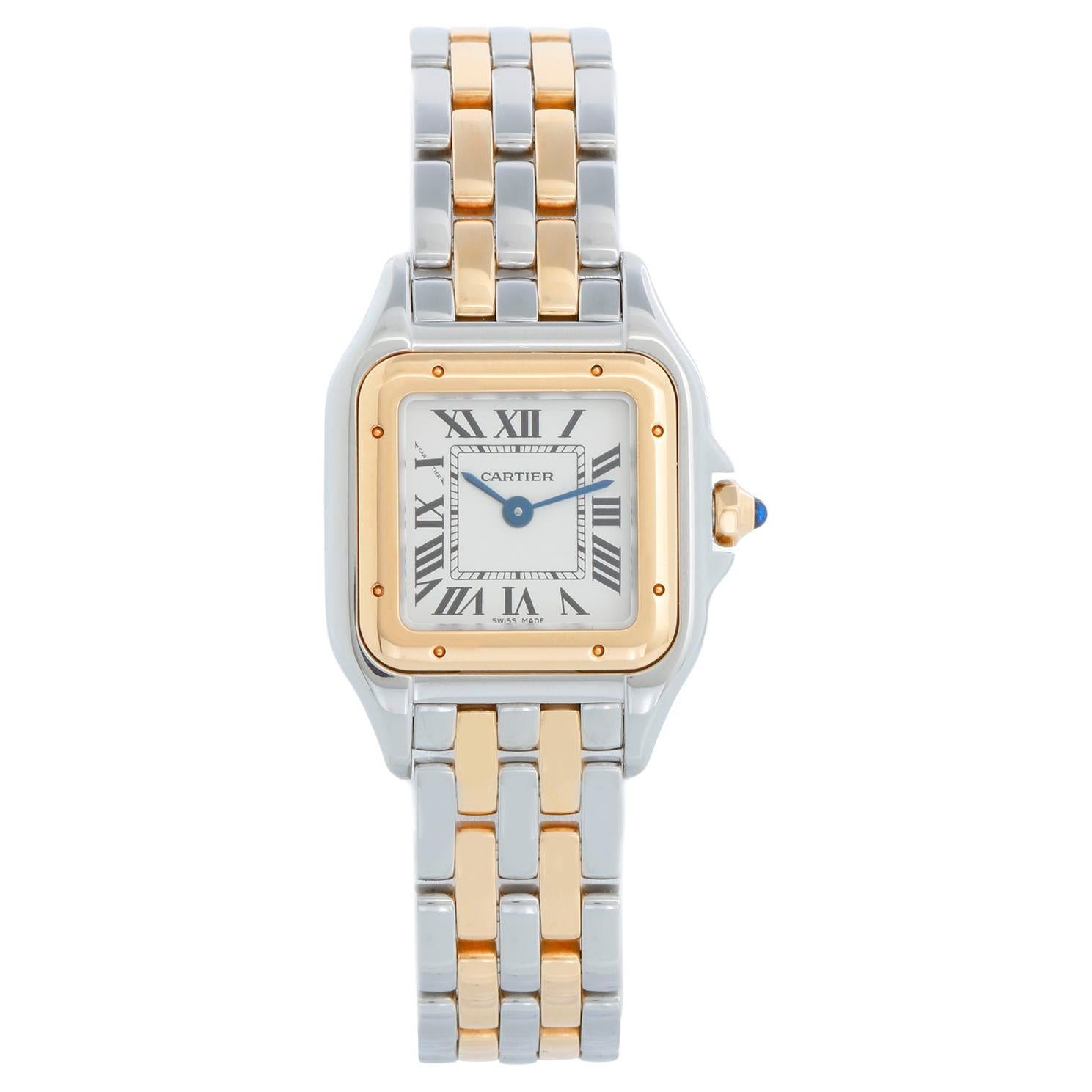Cartier Panther Small 2-Tone Steel & Gold Panthere Watch 4023