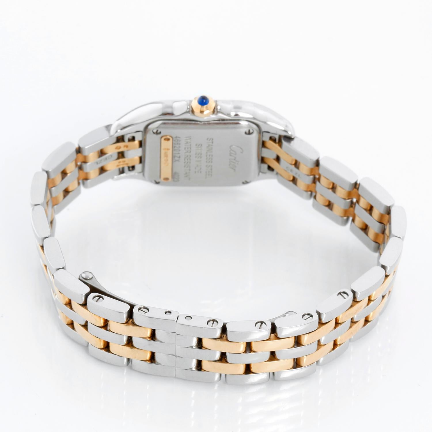 Women's Cartier Panther Small 2-Tone Steel & Gold Panthere Watch 4023 W2PN0006 For Sale