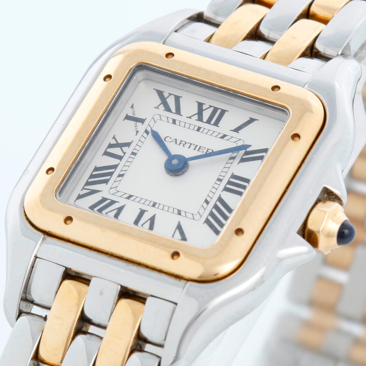 Cartier Panther Small 2-Tone Steel & Gold Panthere Watch 4023 W2PN0006 1