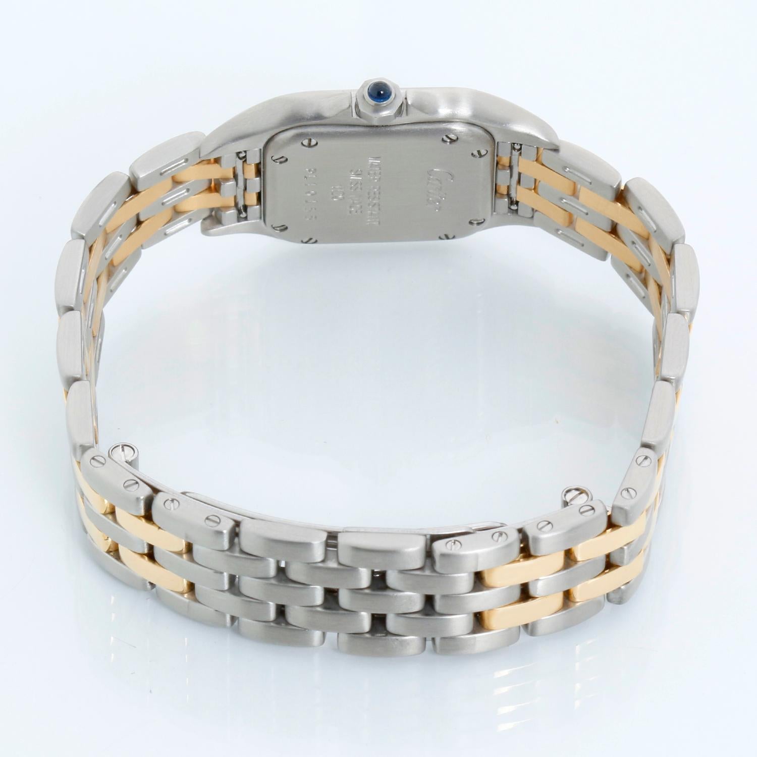 Cartier Panther Small 2-Tone Steel & Gold Watch 1120 W2PN0006 1