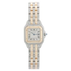 Cartier Panther Small 2-Tone Steel & Gold Watch 1120 W2PN0006