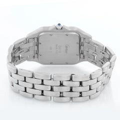 Cartier Panther Stainless Steel Men's Quartz Watch with Date