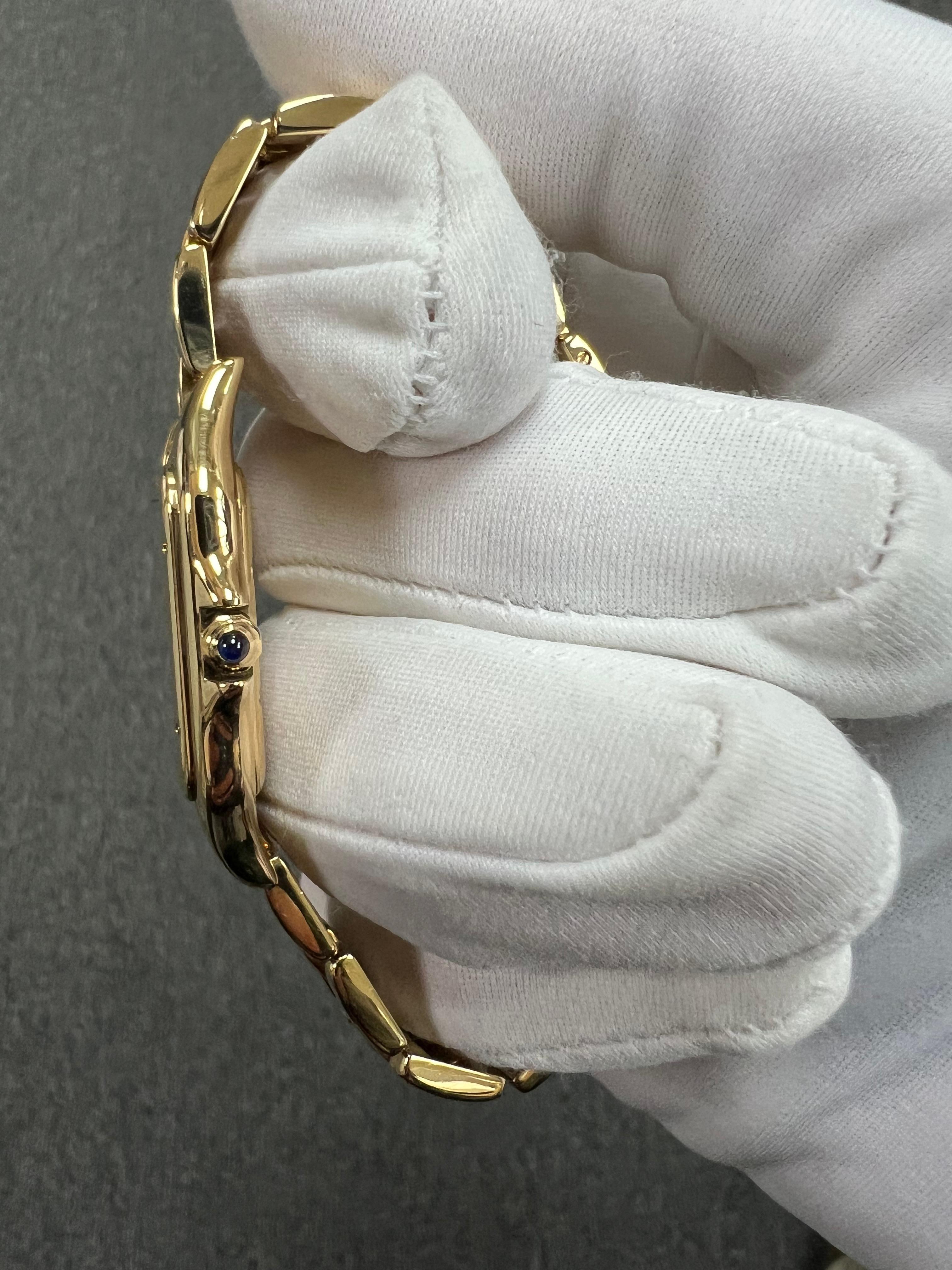 Cartier Panther Yellow Gold Quartz Wristwatch With Date 6
