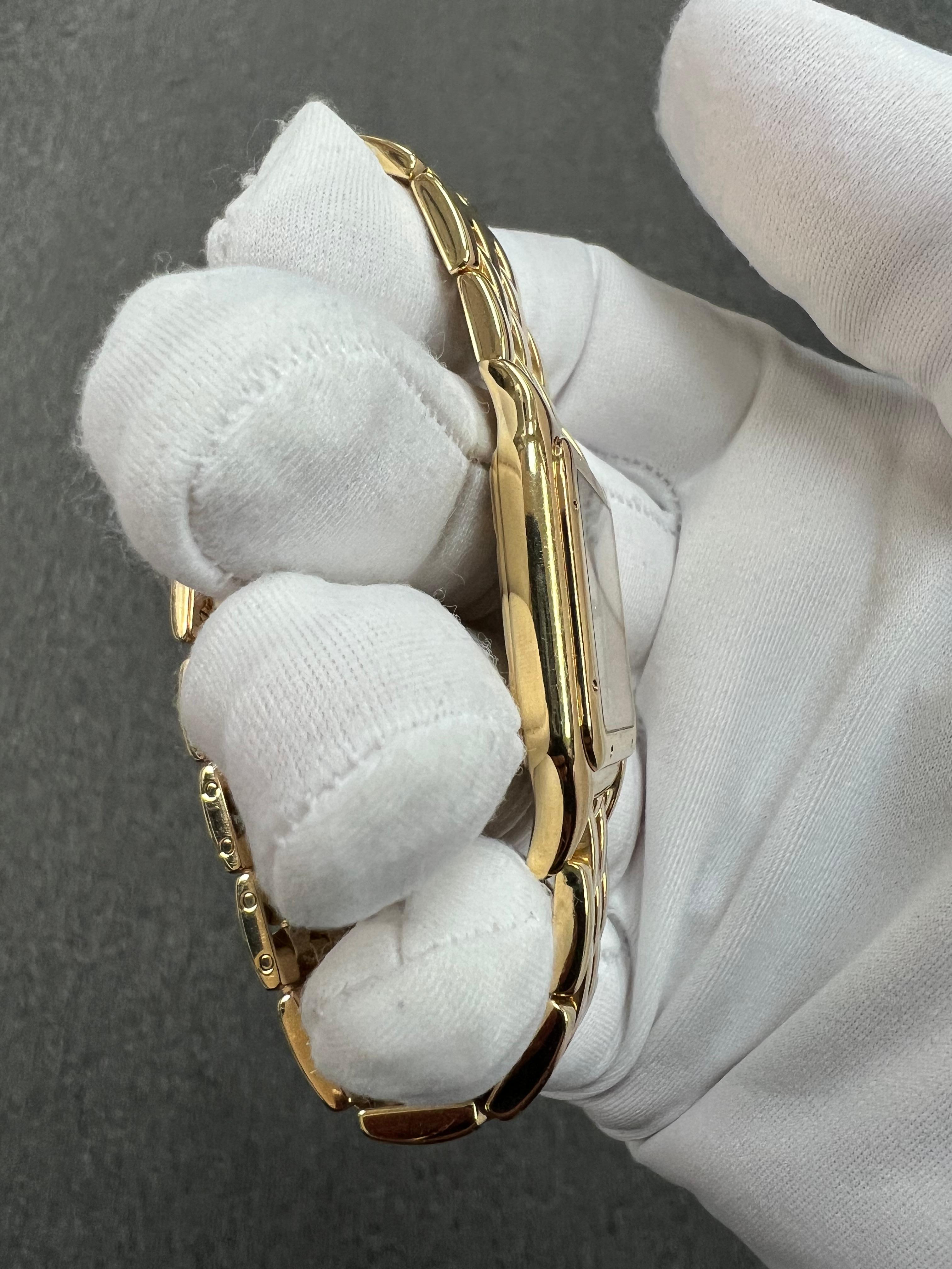 Cartier Panther Yellow Gold Quartz Wristwatch With Date 2