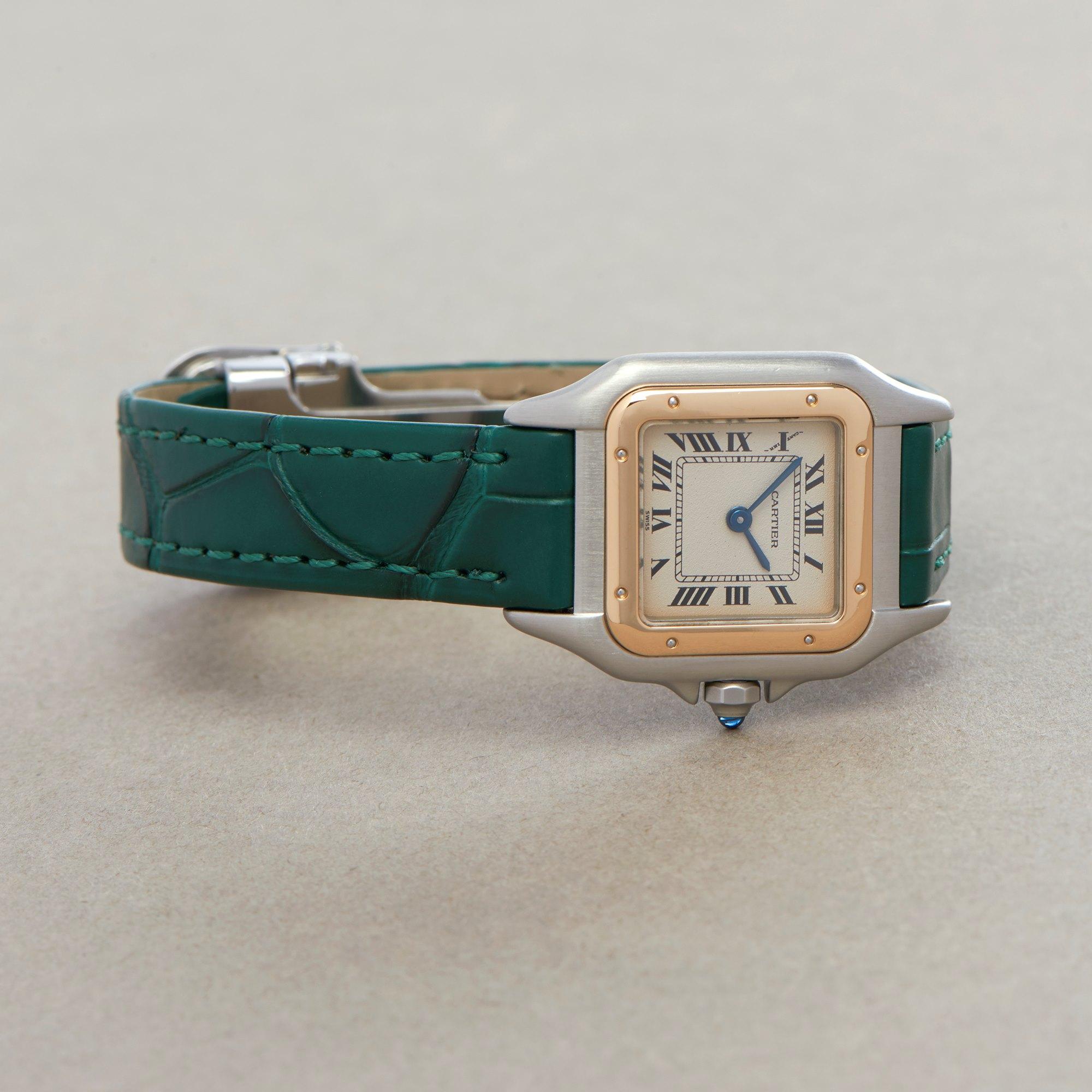 Cartier Panthère 0 1120 Ladies Yellow Gold & Stainless Steel 0 Watch In Good Condition In Bishops Stortford, Hertfordshire