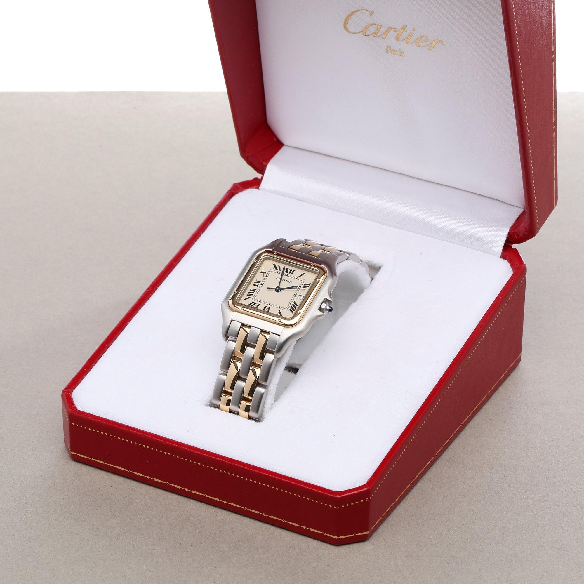 Cartier Panthère 0 187957 Unisex Yellow Gold & Stainless Steel 2 Row' Watch 4