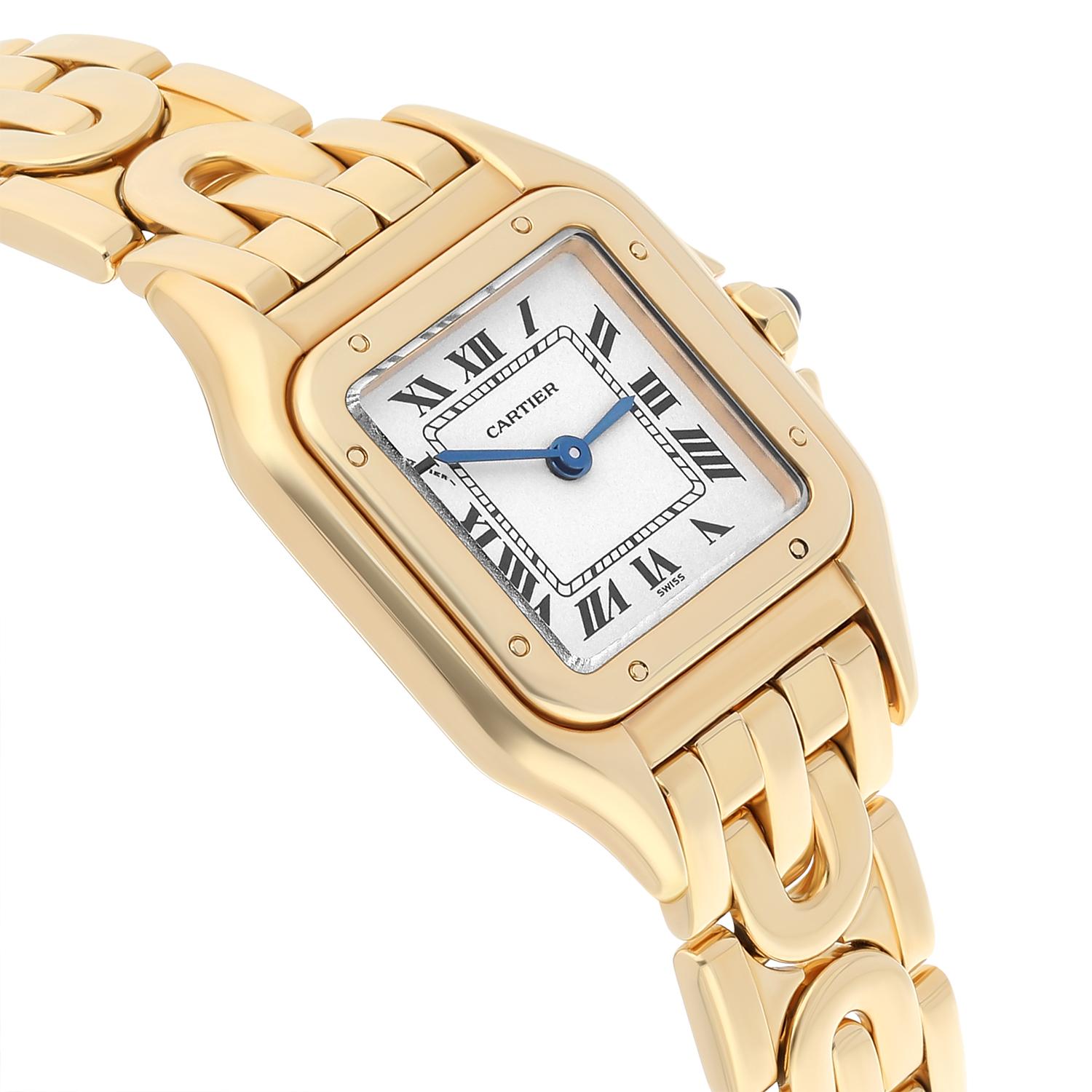 Cartier Panthere 1070 18K Gelbgold Damenuhr 22mm (Moderne)