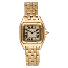 Cartier Panthere 1070 18K Yellow Gold Ladies Watch