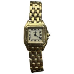 Cartier Panthère 107000M 18K yellow Gold Ladies Watch Box 
Papers
