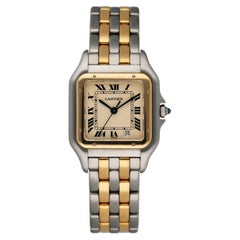 Cartier Panthere 1100 Midsize Two Tone Ladies Watch