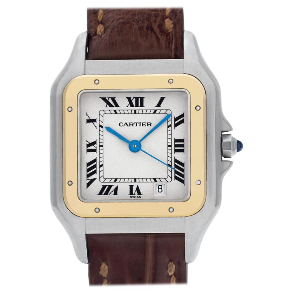 Cartier Panthere 1100 Stainless Steel Cream Dial Quartz Watch