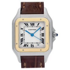 Cartier Panthere 1100 Stainless Steel Cream Dial Quartz Watch