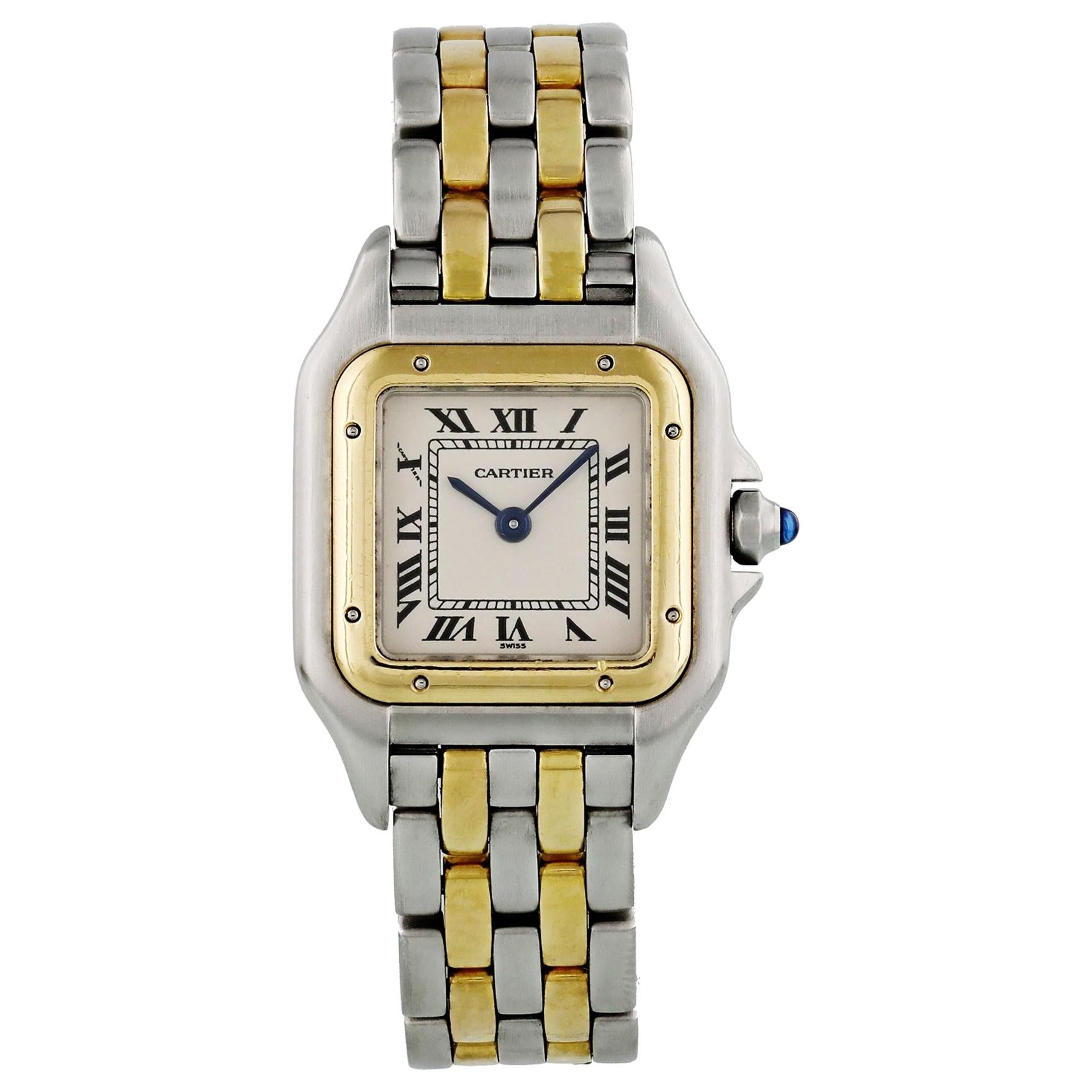 Cartier Panthere 1120 Two-Row Ladies Watch