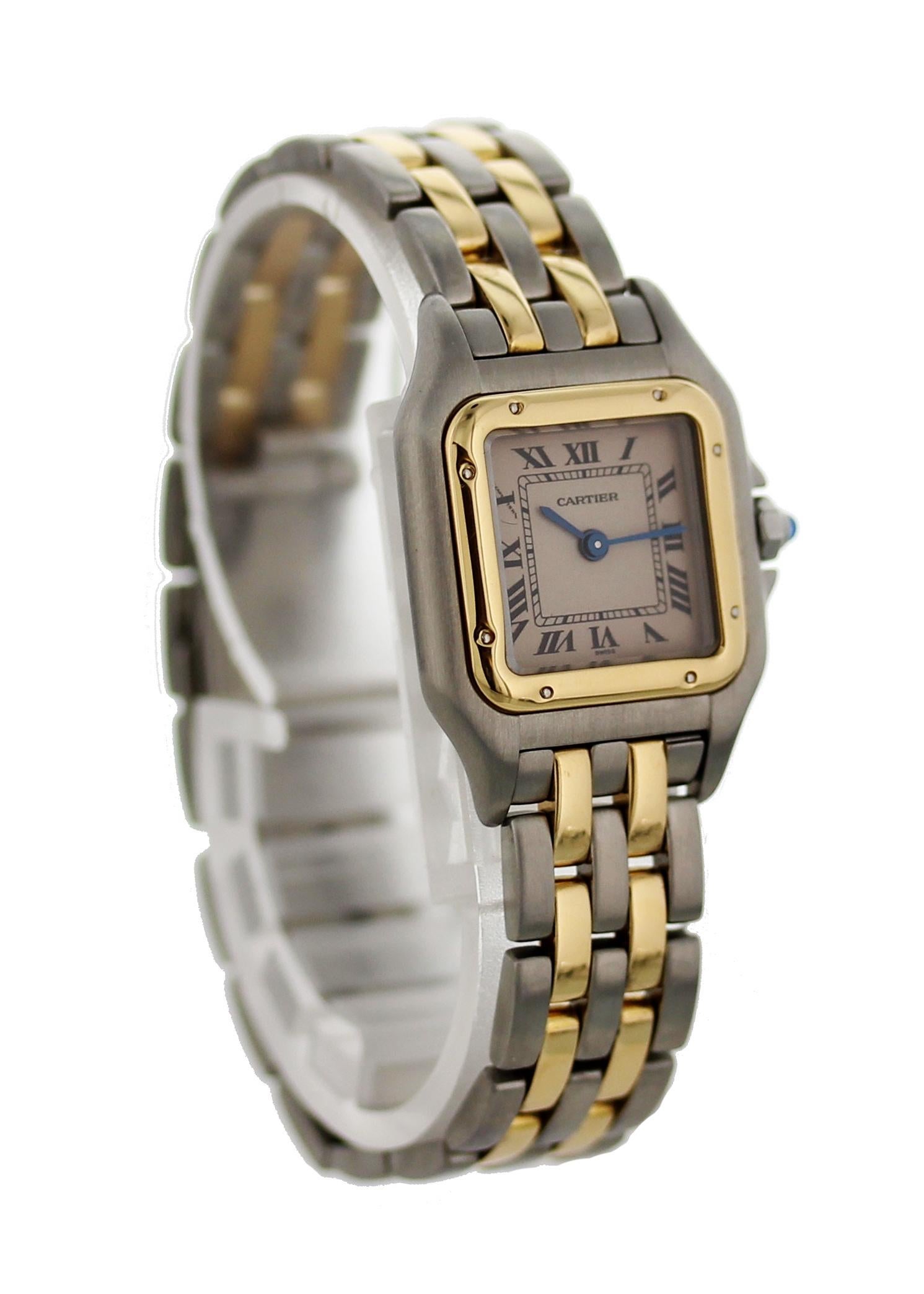 cartier panthere two tone