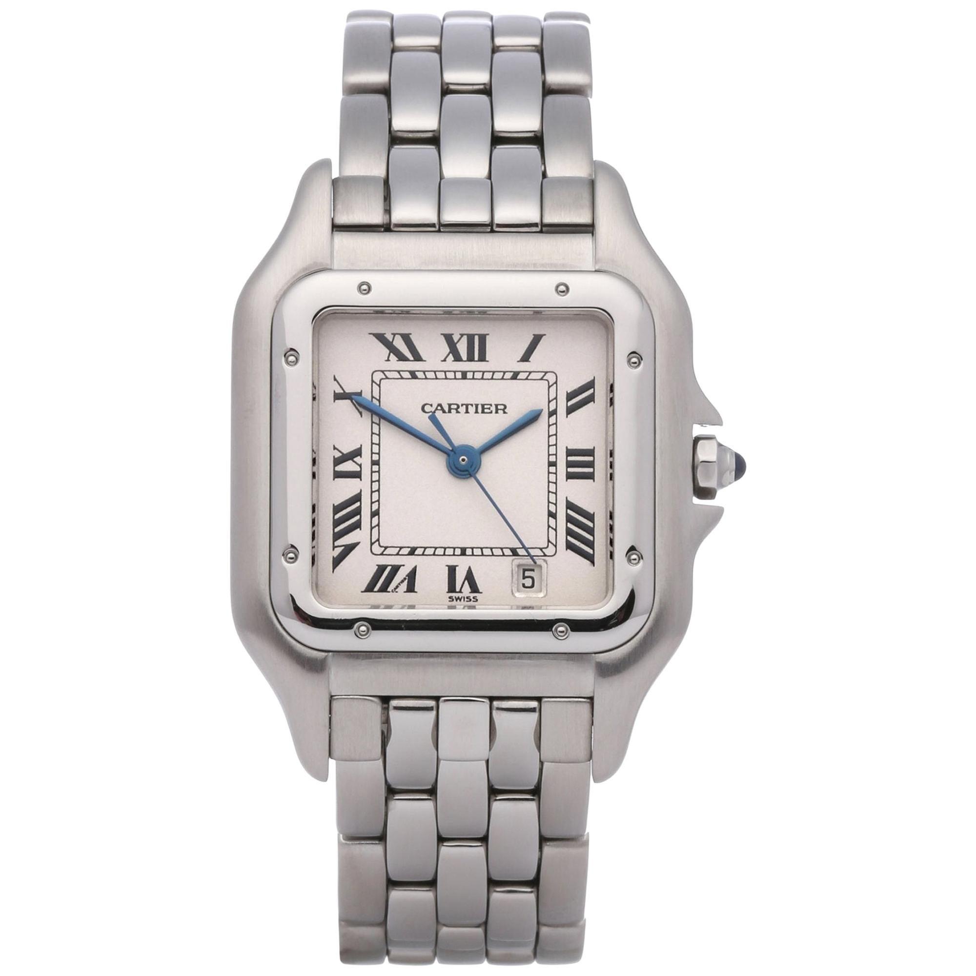 Cartier Panthère 1310 Ladies Stainless Steel Mid Size Watch