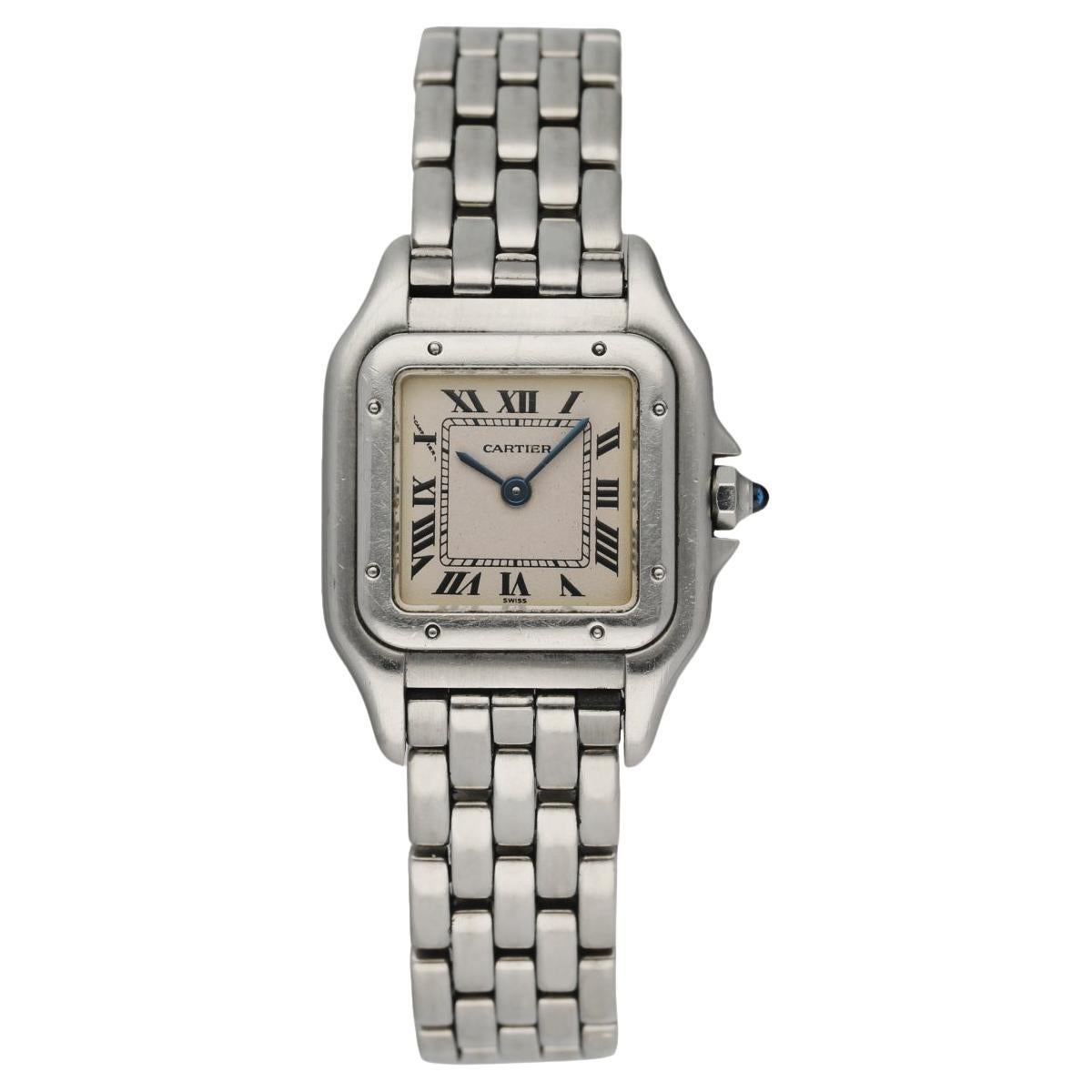 Cartier Panthere 1320 Stainless Steel Ladies Watch