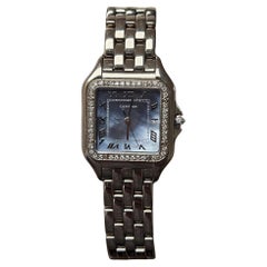 Orologio Cartier Panthere 1650 Blue MOP Oro bianco 18 carati