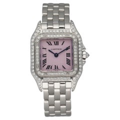 Cartier Panthere 1660 18K White Gold Diamond Ladies Watch