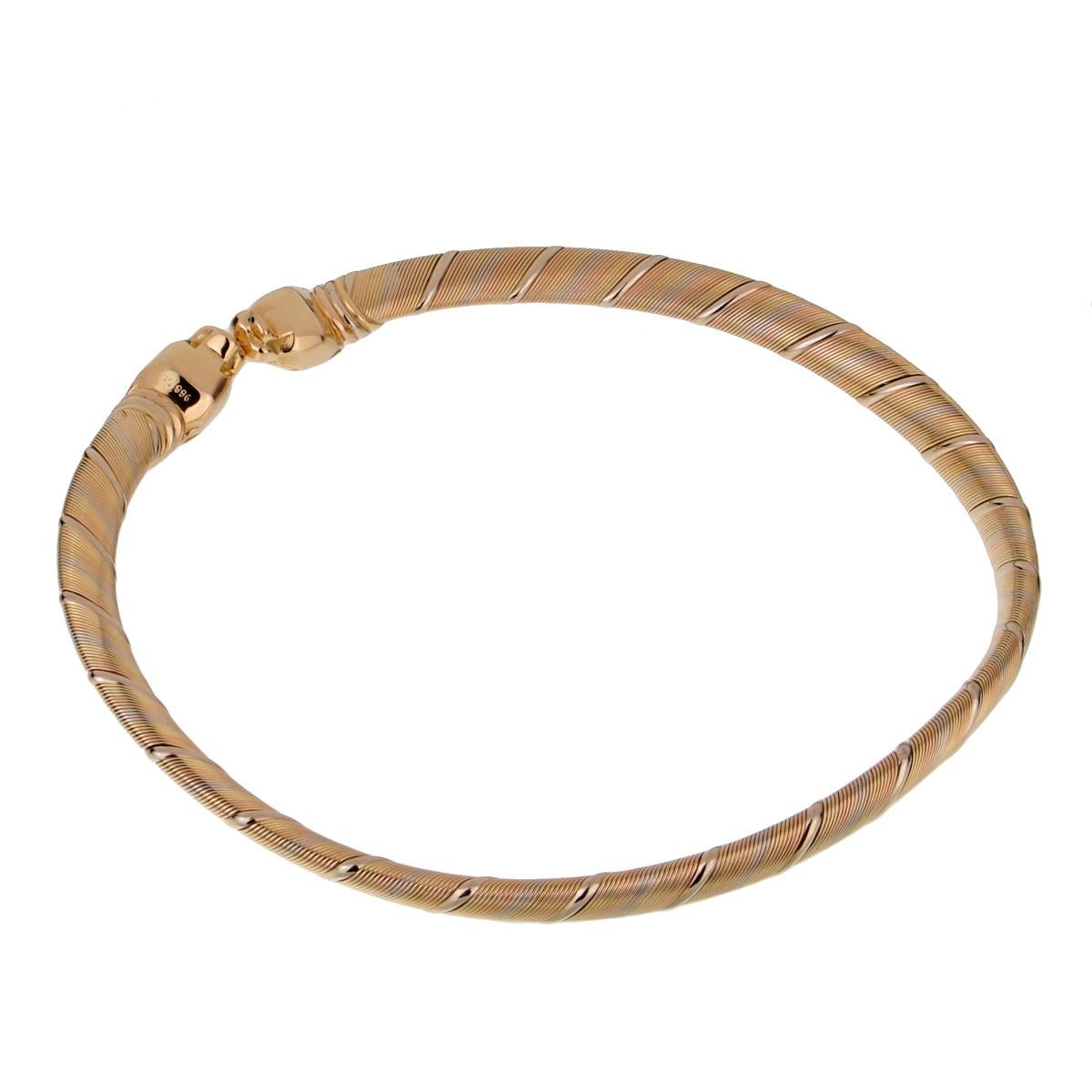 18k gold choker necklace