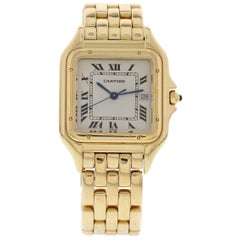 Cartier Panthere 18 Karat Yellow Gold Large 887968 Watch