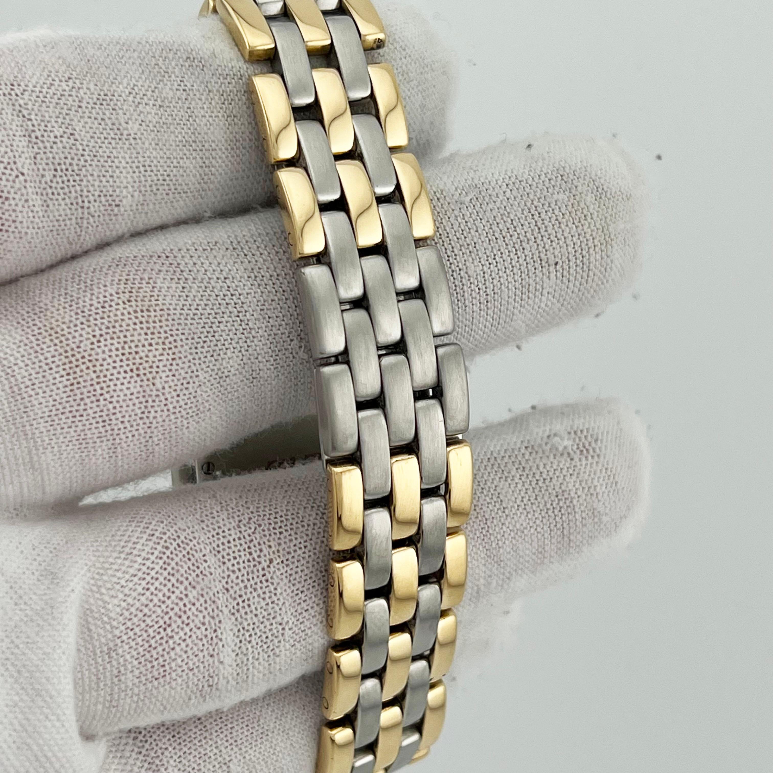 Cartier Panthere 183949 Three Row 27mm Midsize 18K Yellow Gold Stainless Steel 4