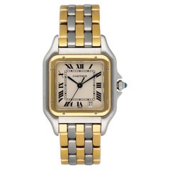 Cartier Panthere 187949 Dreireihige Midsize-Damenuhr