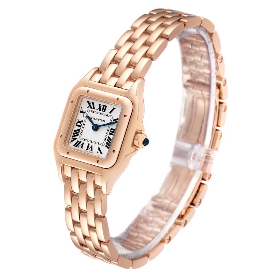 panthere de cartier watch rose gold