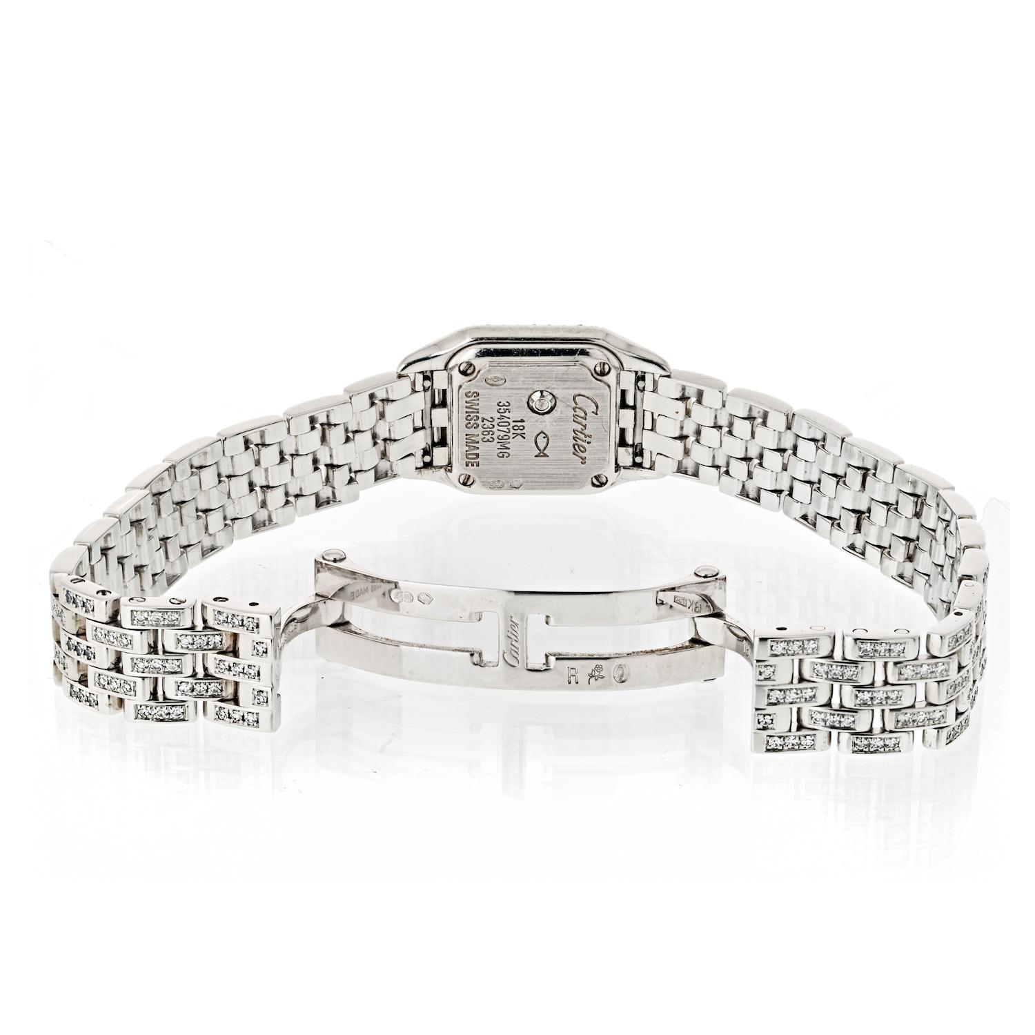 cartier panthere mini stainless steel