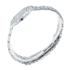Cartier Panthere 18 Karat White Gold Swiss Quartz Ladies Watch 1660