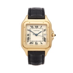 Cartier Panthere 18K Yellow Gold 1060 Wristwatch
