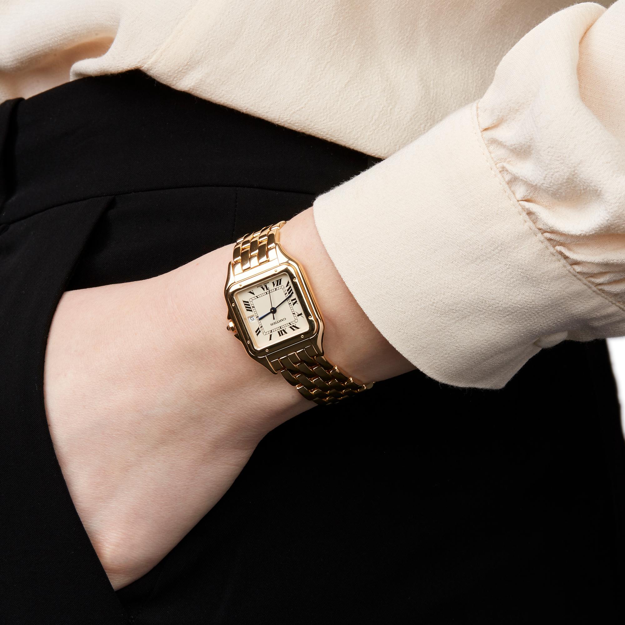 Cartier Panthere 18k Yellow Gold 8839 Wristwatch 2