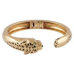 Cartier Panthère 18k Yellow Gold Bangle Bracelet