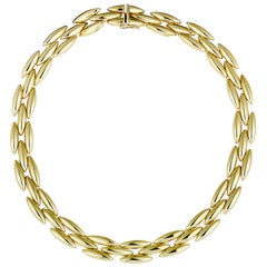 Cartier Panthère 18 Karat Yellow Gold Collar Necklace