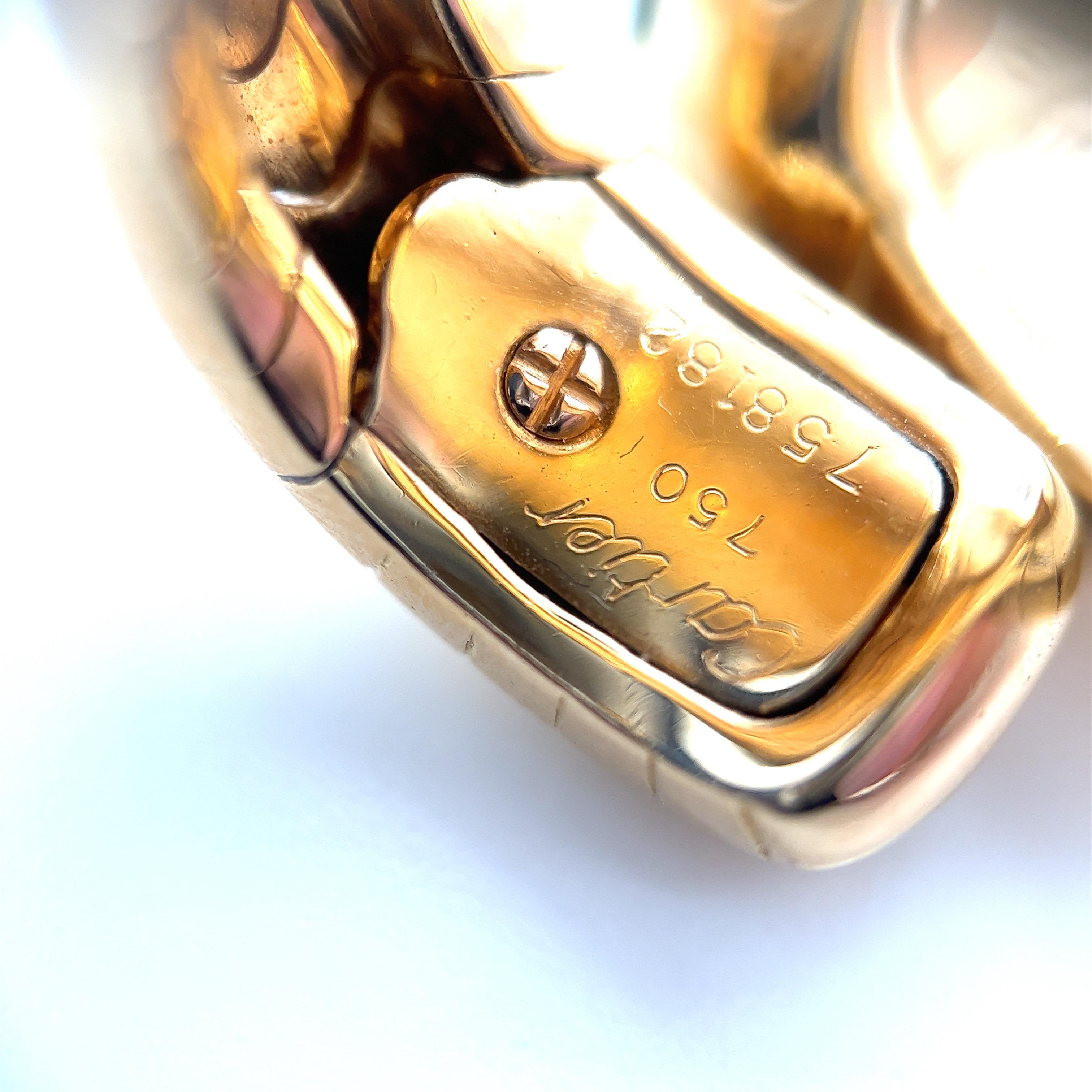 Women's or Men's Cartier, Panthère 18k Yellow Gold Emerald Ring