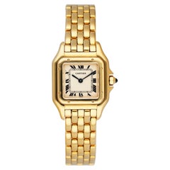 Cartier Panthere 18K Yellow Gold Ladies Watch