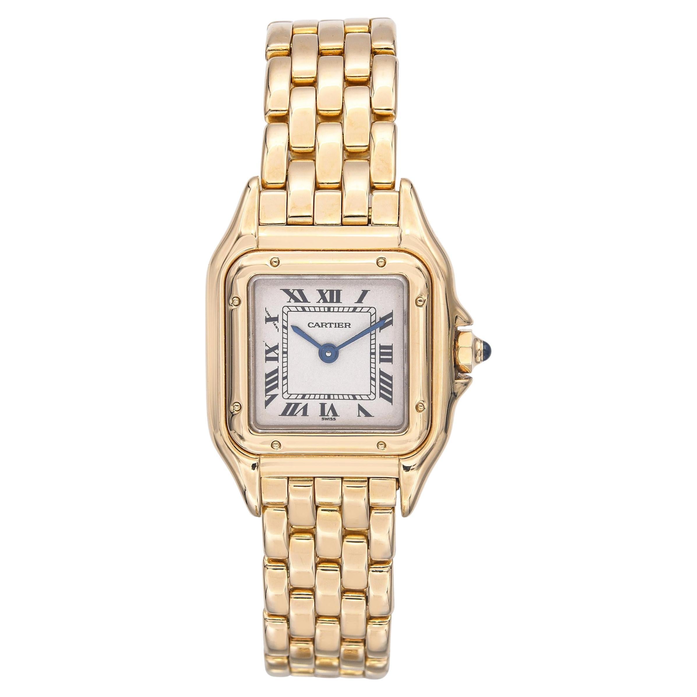 Cartier Panthère 18K Yellow Gold Quartz Women’s Watch en venta