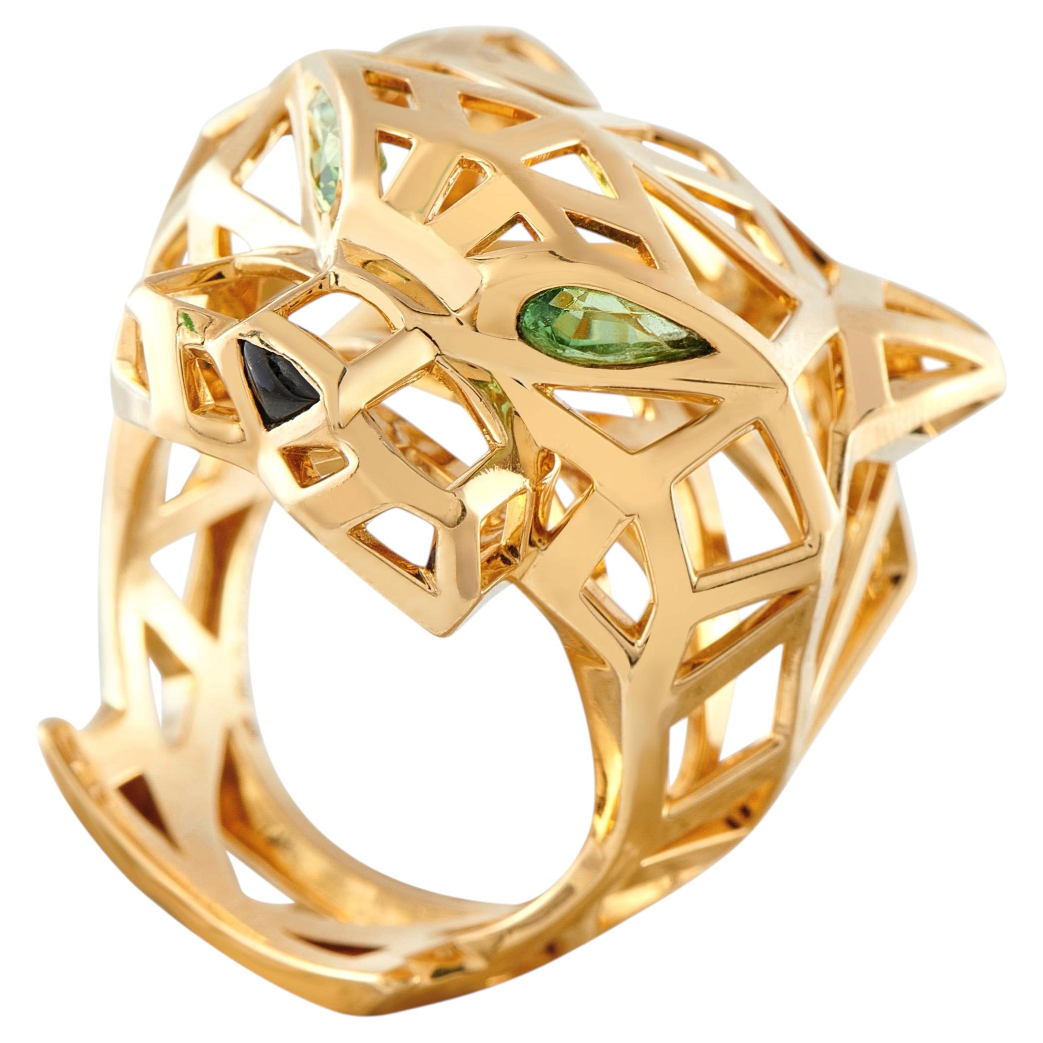 Cartier Panthere 18K Yellow Gold Ring CA01-031826