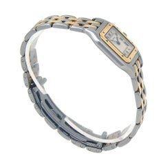 Cartier Panthere 18 Karat Gold and Stainless Steel Women's Watch Quartz W2PN0006