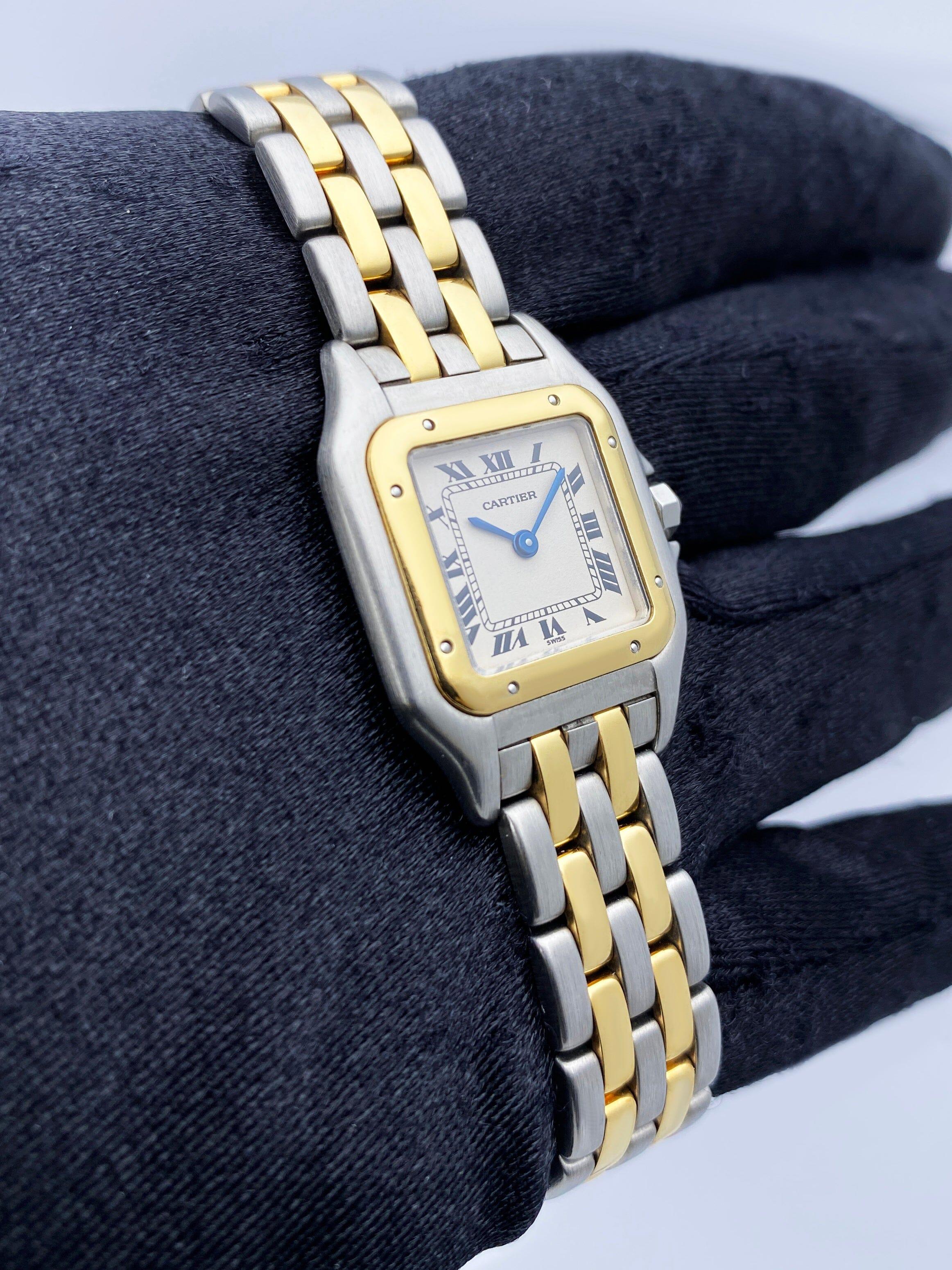 cartier two toned panthere