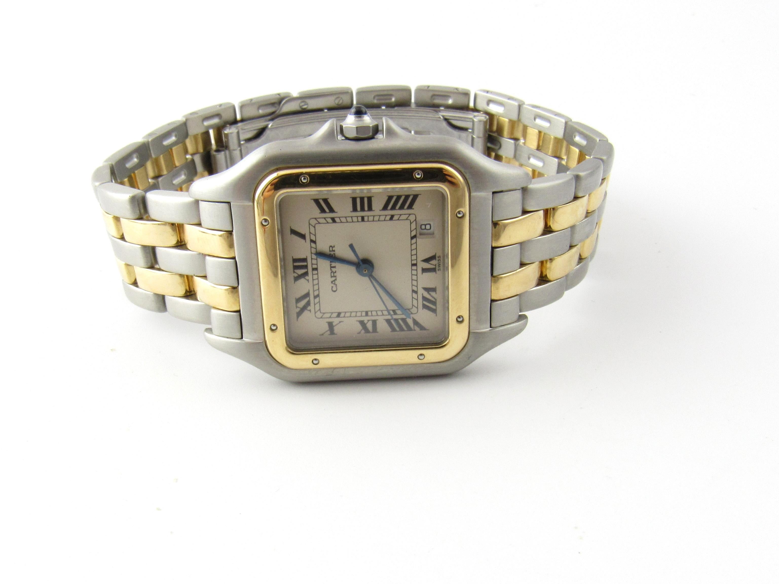 Cartier Panthere Watch with Date

circa 1980's

This authentic Panthere watch is approx. 6 3/4