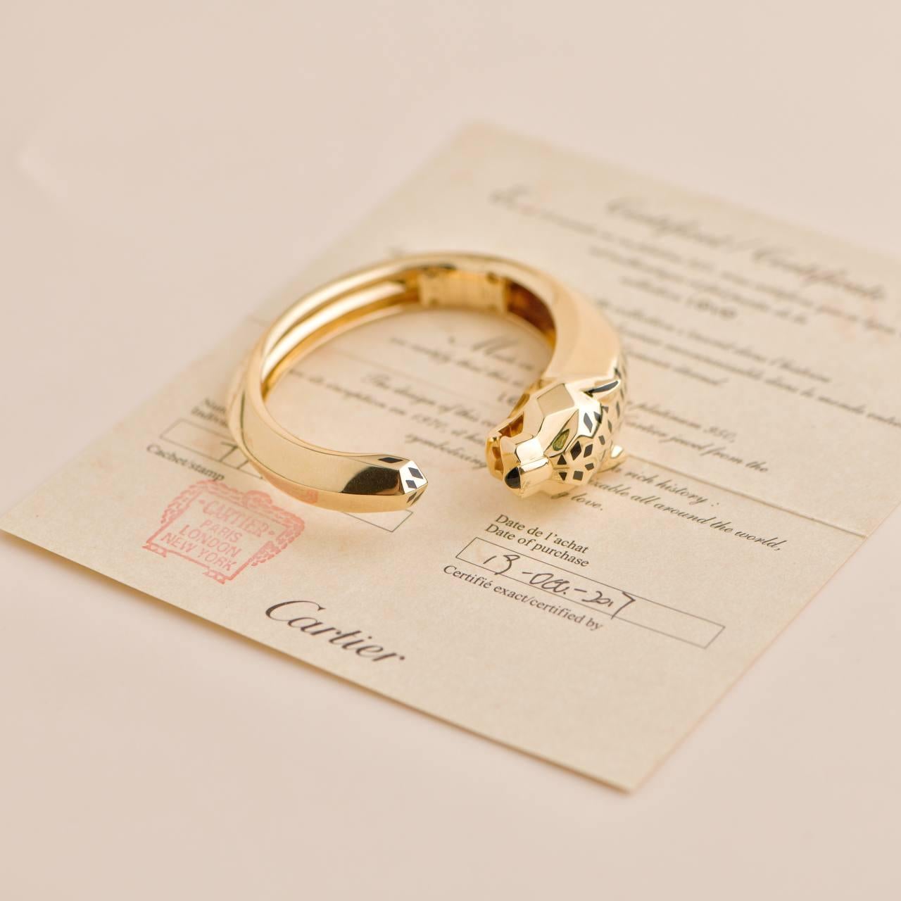 cartier panther bracelet