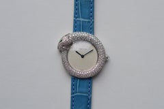 Cartier Panthère 1925 18k White Gold Diamond Case Unworn Full Set