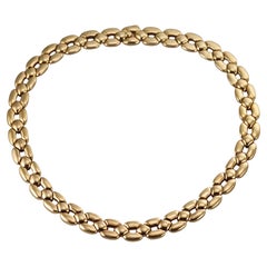 Cartier Collier panthère en or jaune des années 1990